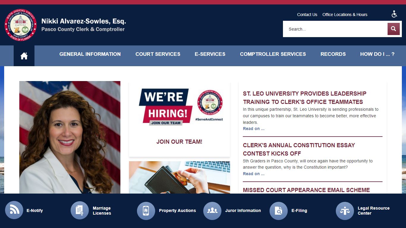 Pasco County Clerk, FL | Official Website